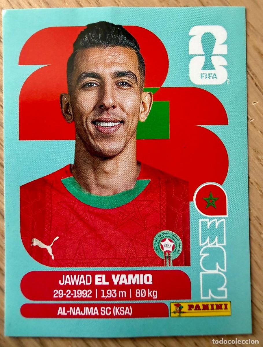 Cromos de F&uacute;tbol: MAR8 MAR 8 EL YAMIQ MARRUECOS MUNDIAL FIFA WORLD CUP 2026 26 STICKER CROMO PANINI SIN PEGAR
