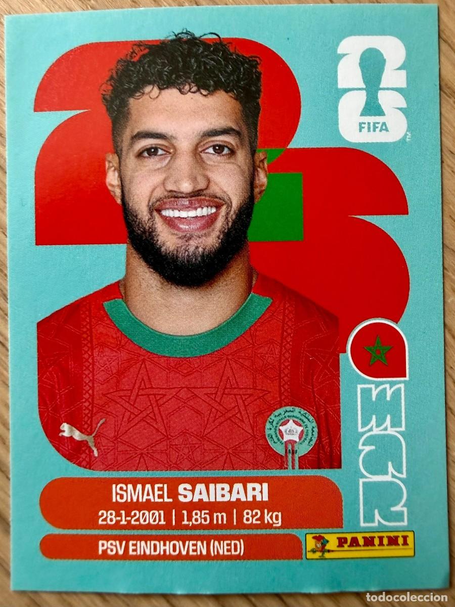 Figurine di Calcio: MAR15 MAR 15 SAIBARI MARRUECOS MUNDIAL FIFA WORLD CUP 2026 26 STICKER CROMO PANINI SIN PEGAR