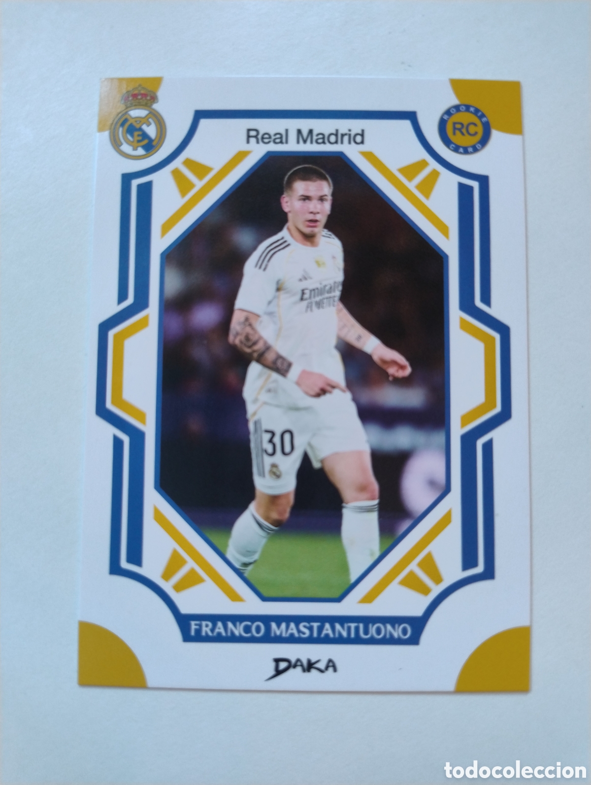 Fu&szlig;ball-Sticker: RM 4B - Mastantuono - Real Madrid - Daka 2025 - 2026