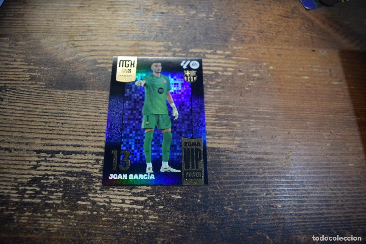 Football Stickers: Liga 2025-26, MGK, Joan Garcia, Barcelona, zona VIP power