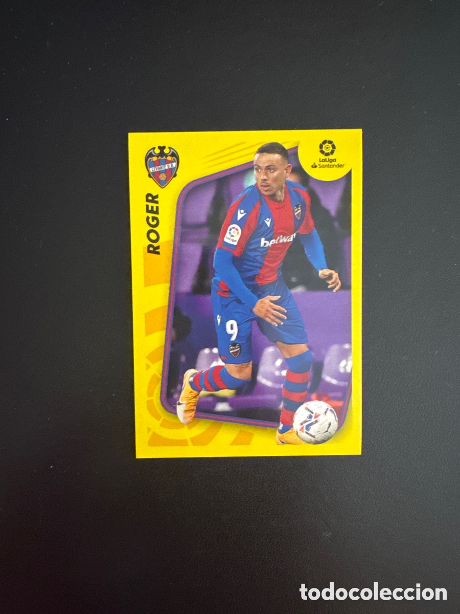 Fu&szlig;ball-Sticker: ROGER LEVANTE N&Uacute;MERO 3 LIGA ESTE 2021 2022
