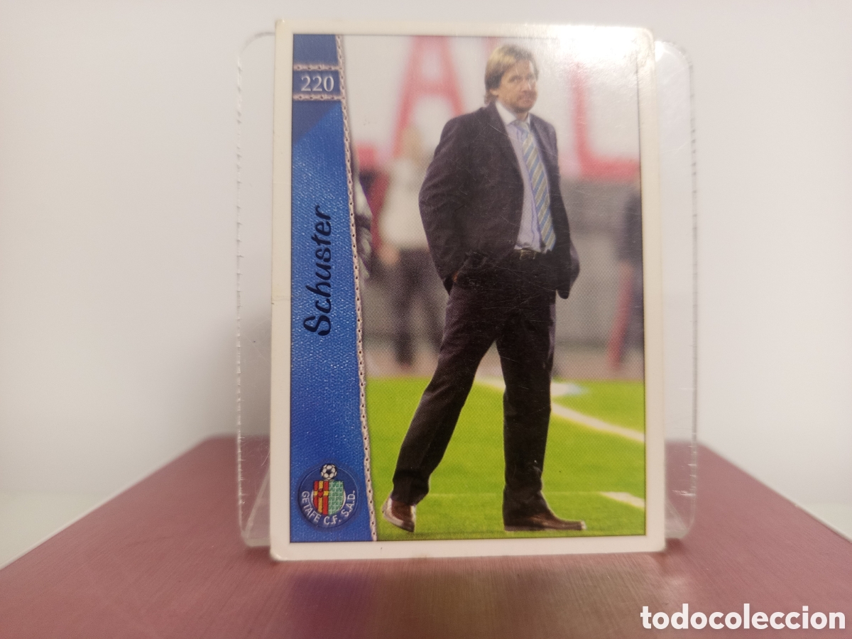 Cartes &agrave; collectionner de Football: ❇️ CROMO CARD ⚽ SCHUSTER GETAFE 220 LAS FICHAS LIGA 06 07 2006 2007 MUNDICROMO ❇️