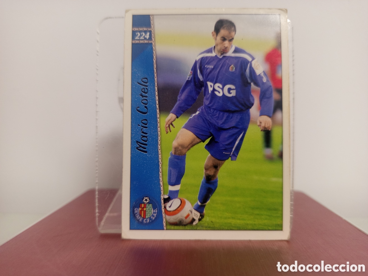 Cartes &agrave; collectionner de Football: ❇️ CROMO CARD ⚽ MARIO COTELO GETAFE 224 LAS FICHAS LIGA 06 07 2006 2007 MUNDICROMO ❇️