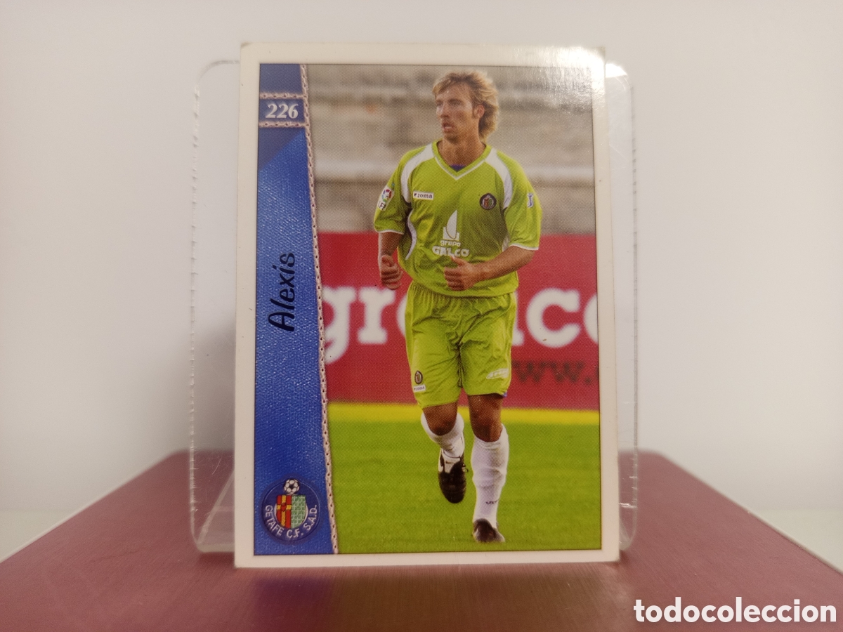 Cartes &agrave; collectionner de Football: ❇️ CROMO CARD ⚽ ALEXIS GETAFE 226 LAS FICHAS LIGA 06 07 2006 2007 MUNDICROMO ❇️