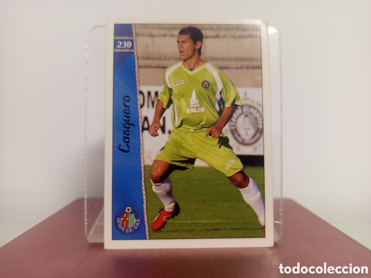 Cartes &agrave; collectionner de Football: ❇️ CROMO CARD ⚽ CASQUERO GETAFE 230 LAS FICHAS LIGA 06 07 2006 2007 MUNDICROMO ❇️