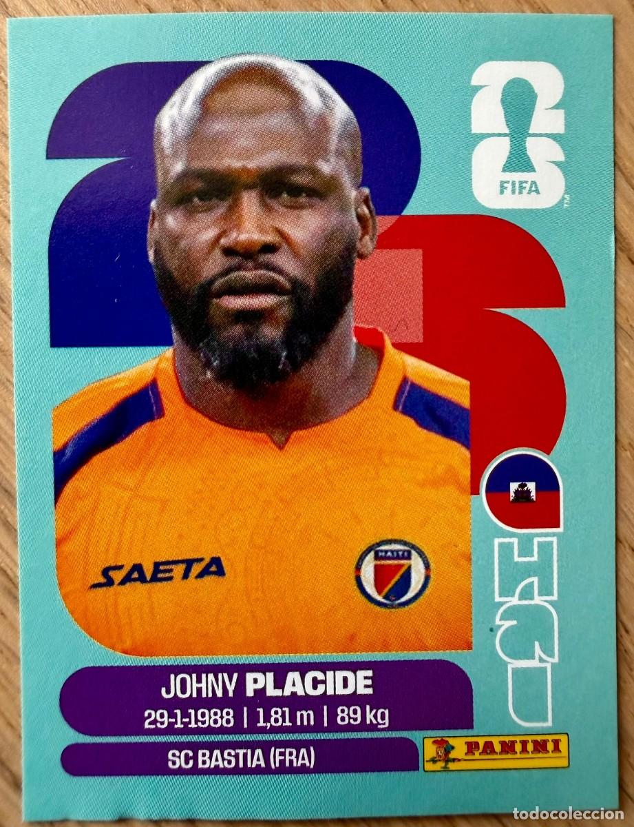 Football Stickers: HAI2 HAI 2 PLACIDE HAITI MUNDIAL FIFA WORLD CUP 2026 26 STICKER CROMO PANINI SIN PEGAR