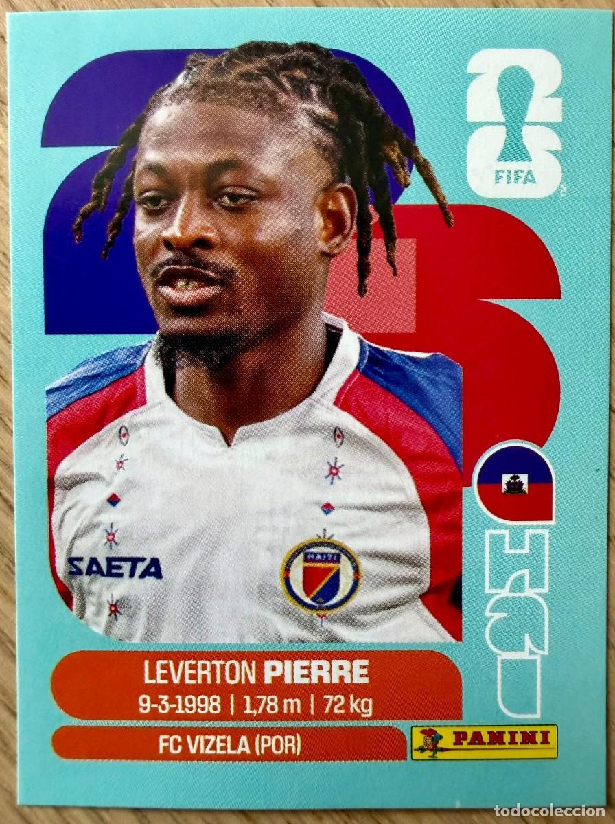Cromos de F&uacute;tbol: HAI10 HAI 10 PIERRE HAITI MUNDIAL FIFA WORLD CUP 2026 26 STICKER CROMO PANINI SIN PEGAR