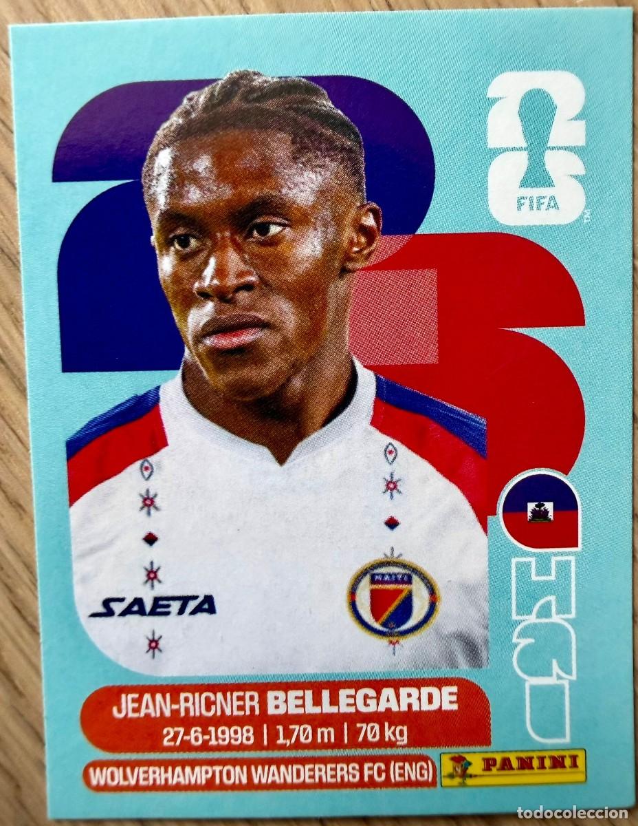 Cromos de F&uacute;tbol: HAI12 HAI 12 BELLEGARDE HAITI MUNDIAL FIFA WORLD CUP 2026 26 STICKER CROMO PANINI SIN PEGAR
