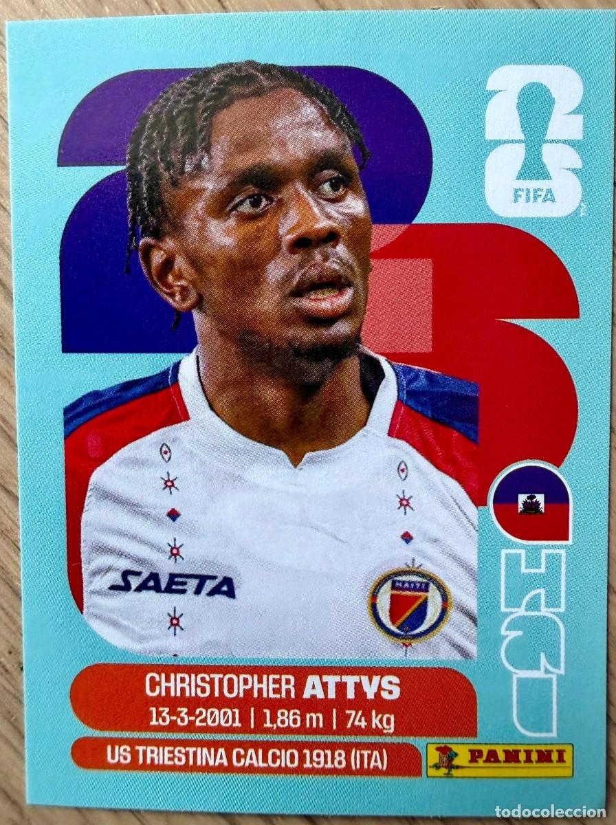 Cromos de F&uacute;tbol: HAI14 HAI 14 ATTYS HAITI MUNDIAL FIFA WORLD CUP 2026 26 STICKER CROMO PANINI SIN PEGAR