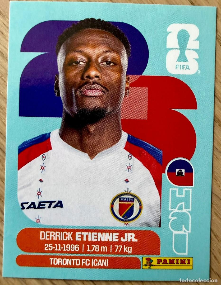 Cromos de F&uacute;tbol: HAI15 HAI 15 ETIENNE JR. HAITI MUNDIAL FIFA WORLD CUP 2026 26 STICKER CROMO PANINI SIN PEGAR