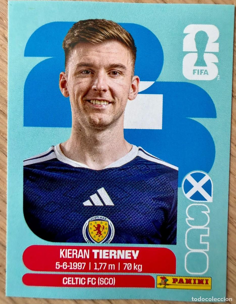 Cromos de F&uacute;tbol: SCO4 SCO 4 TIERNEY ESCOCIA MUNDIAL FIFA WORLD CUP 2026 26 STICKER CROMO PANINI SIN PEGAR