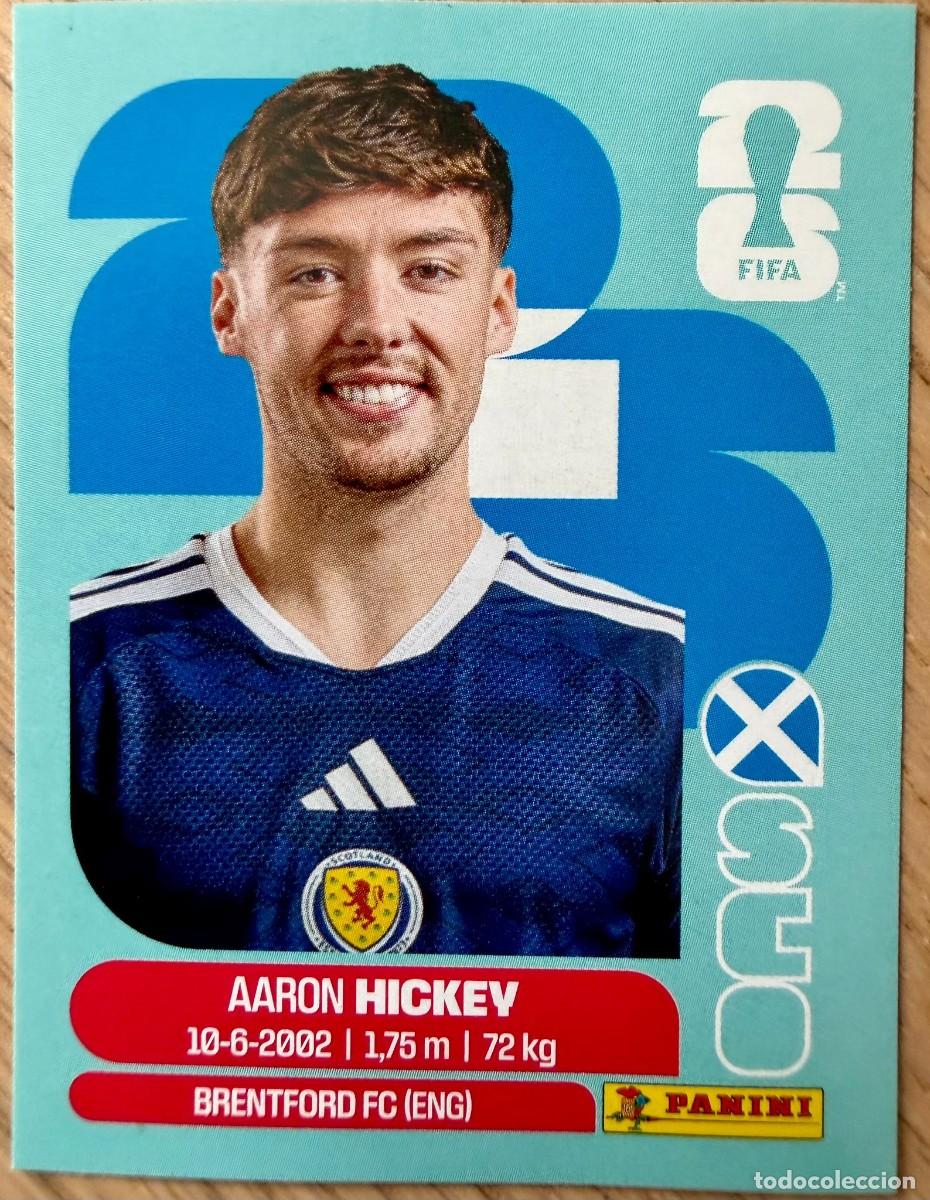 Cromos de F&uacute;tbol: SCO5 SCO 5 AARON HICKEY ESCOCIA MUNDIAL FIFA WORLD CUP 2026 26 STICKER CROMO PANINI SIN PEGAR