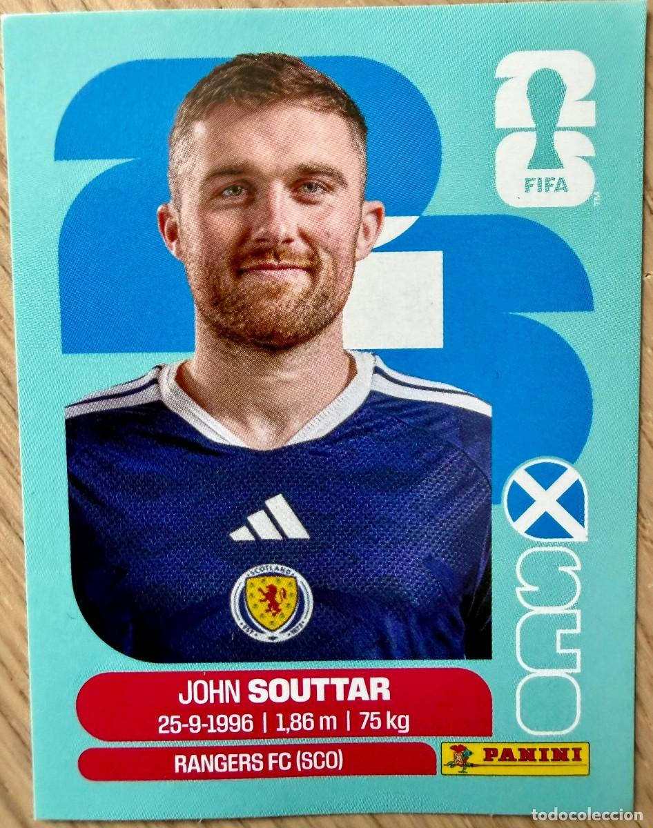 Cromos de F&uacute;tbol: SCO8 SCO 8 JOHN SOUTTAR ESCOCIA MUNDIAL FIFA WORLD CUP 2026 26 STICKER CROMO PANINI SIN PEGAR