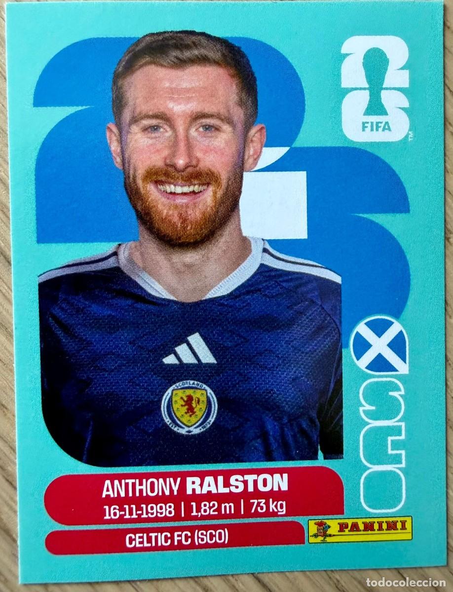 Cromos de F&uacute;tbol: SCO9 SCO 9 ANTHONY RALSTON ESCOCIA MUNDIAL FIFA WORLD CUP 2026 26 STICKER CROMO PANINI SIN PEGAR