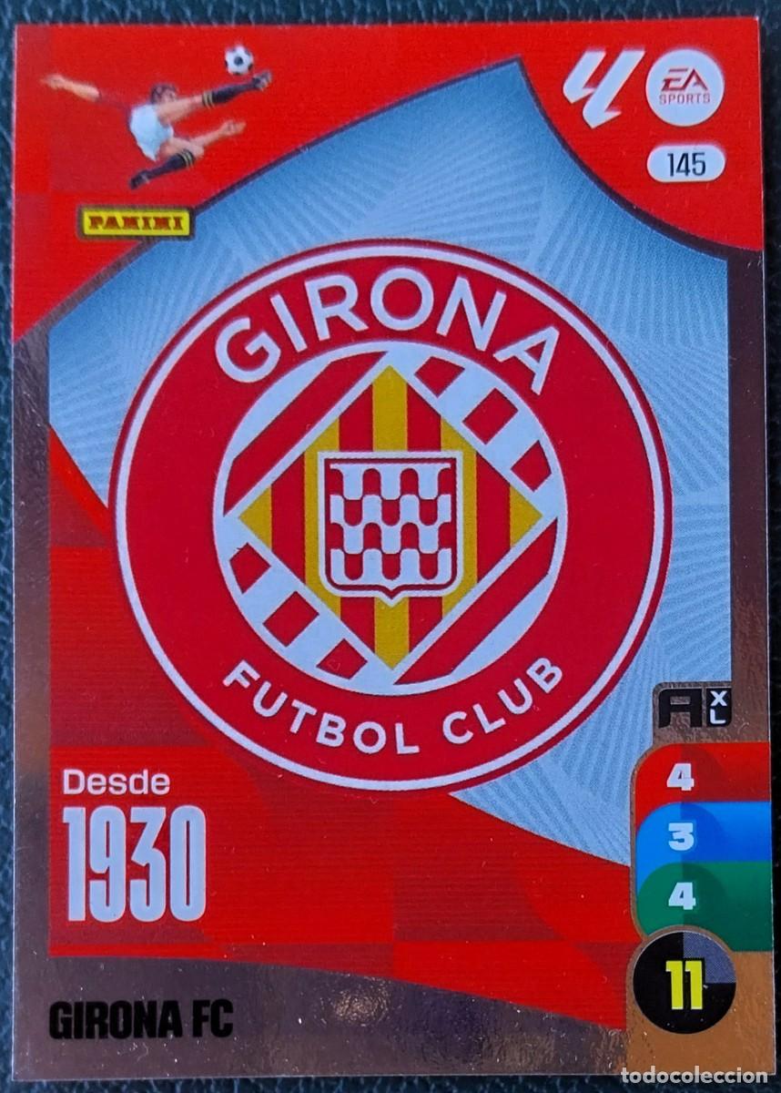 Cromos de F&uacute;tbol: 145 ESCUDO GIRONA FC FICHAS ALBUM ADRENALYN XL 2024 2025 24 25