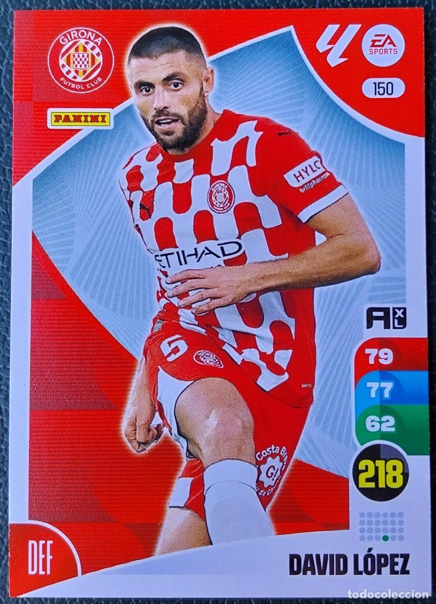 Cartes &agrave; collectionner de Football: 150 DAVID LOPEZ GIRONA FC FICHAS ALBUM ADRENALYN XL 2024 2025 24 25