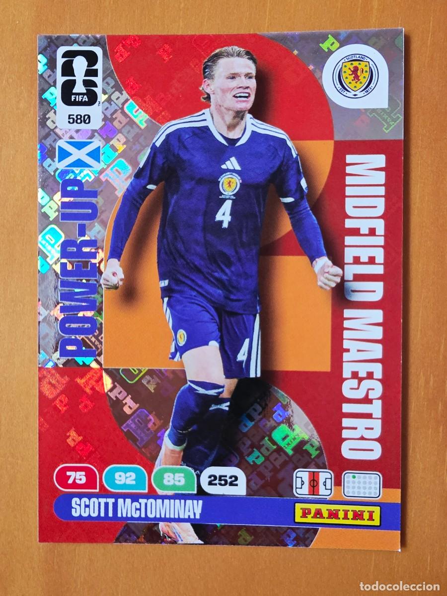 Cartes &agrave; collectionner de Football: 589 Scott Mctominay, Escocia, Power-Up Midfield Maestro Panini Adrenalyn Fifa World Cup 2026 Mundial
