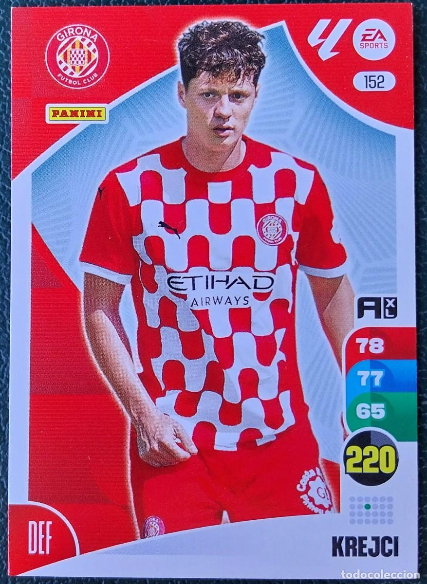 Cromos de F&uacute;tbol: 152 KREJCI GIRONA FC FICHAS ALBUM ADRENALYN XL 2024 2025 24 25