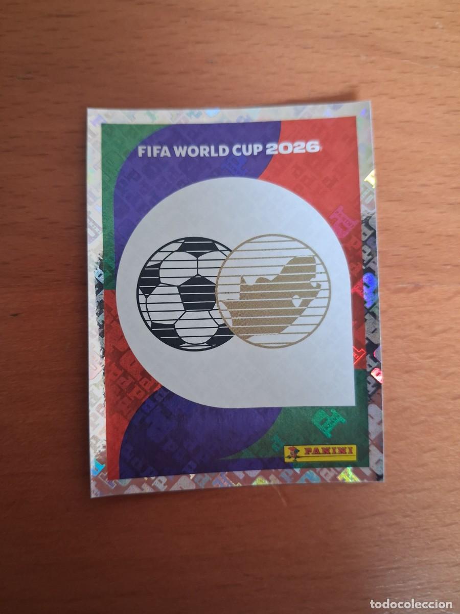 Cromos de F&uacute;tbol: Fifa World Cup 26 Mundial 2026 RSA 1 Sudafrica Escudo Logo