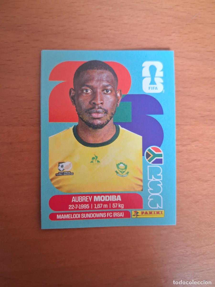 Cromos de F&uacute;tbol: Fifa World Cup 26 Mundial 2026 RSA 4 Sudafrica Aubrey Modiba