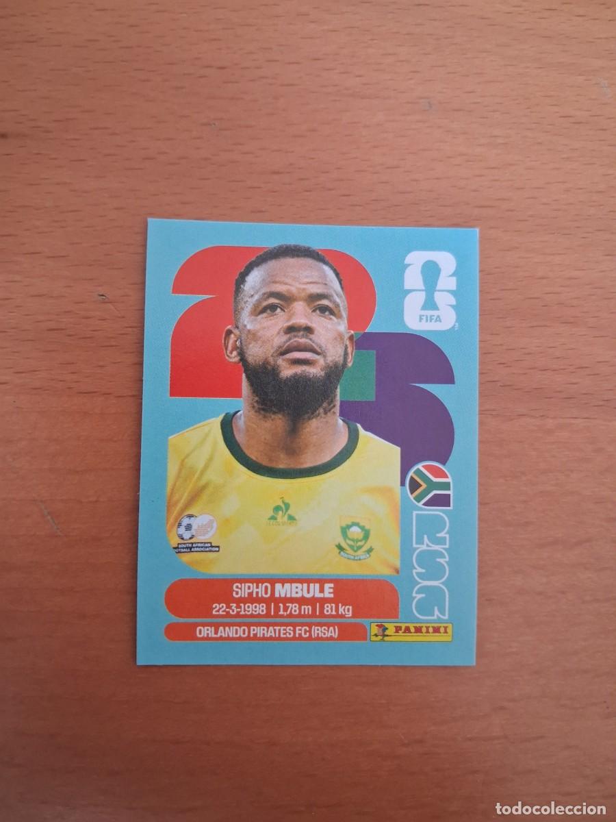 Cromos de F&uacute;tbol: Fifa World Cup 26 Mundial 2026 RSA 16 Sudafrica Sipho Mbule