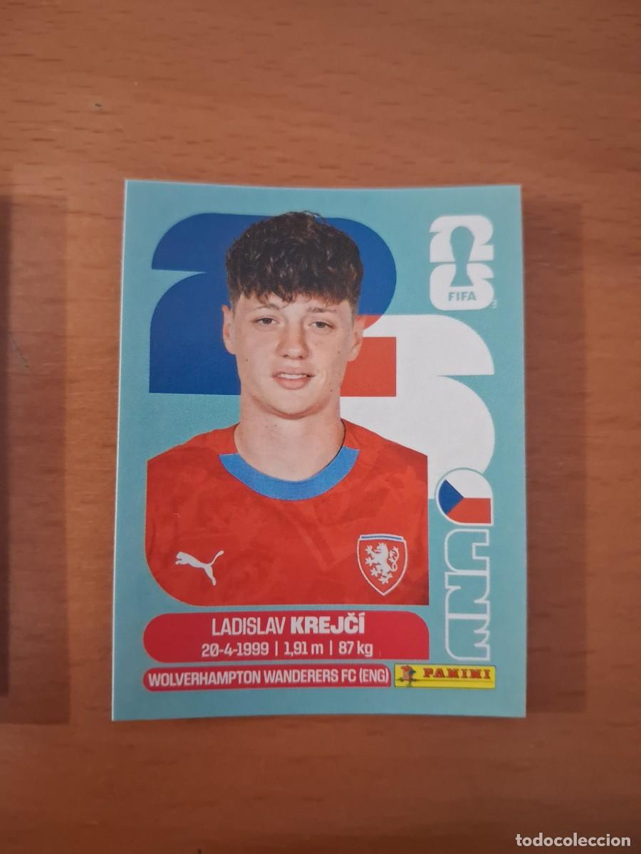Cromos de F&uacute;tbol: Fifa World Cup 26 Mundial 2026 CZE 4 Rep&uacute;blica Checa Ladislav Krejci
