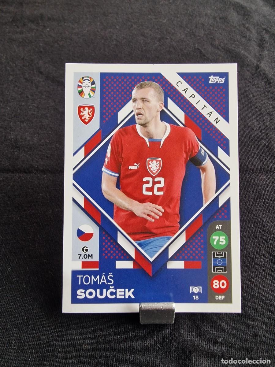 Cromos de F&uacute;tbol: Tomas Soucek 18 - EURO 2024 Lidl Match Attax