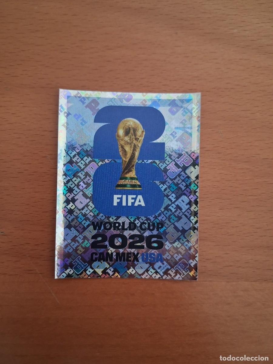Cromos de F&uacute;tbol: Fifa World Cup 26 Mundial 2026 FWC 8 Trofeo Copa del Mundo Estados Unidos Azul