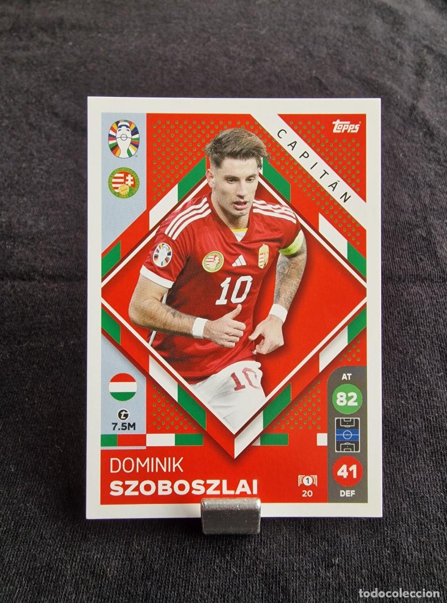 Cromos de F&uacute;tbol: Dominik Szoboszlai 20 - EURO 2024 Lidl Match Attax -