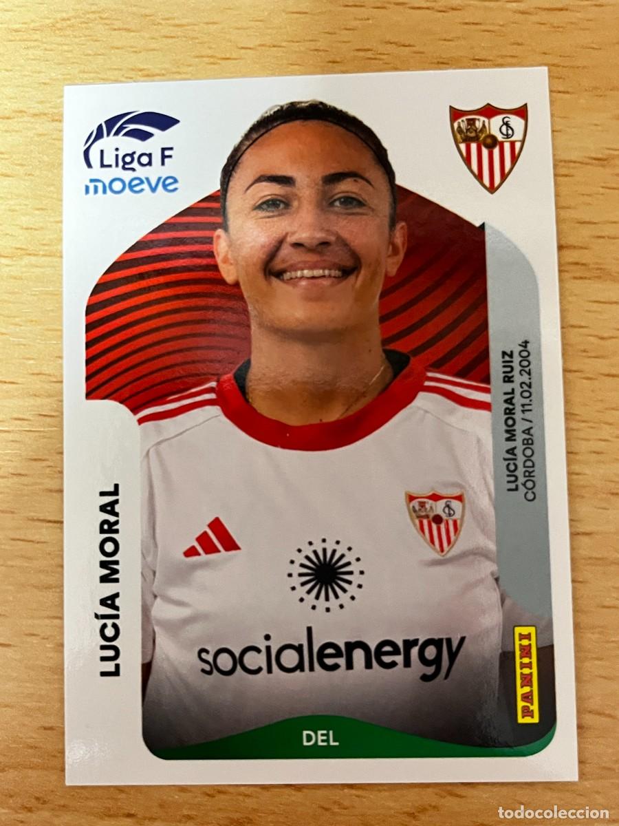 Cromos de F&uacute;tbol: LIGA FEMENINA 2025 2026 25 26 PANINI N&ordm; 319 LUCIA MORAL SEVILLA