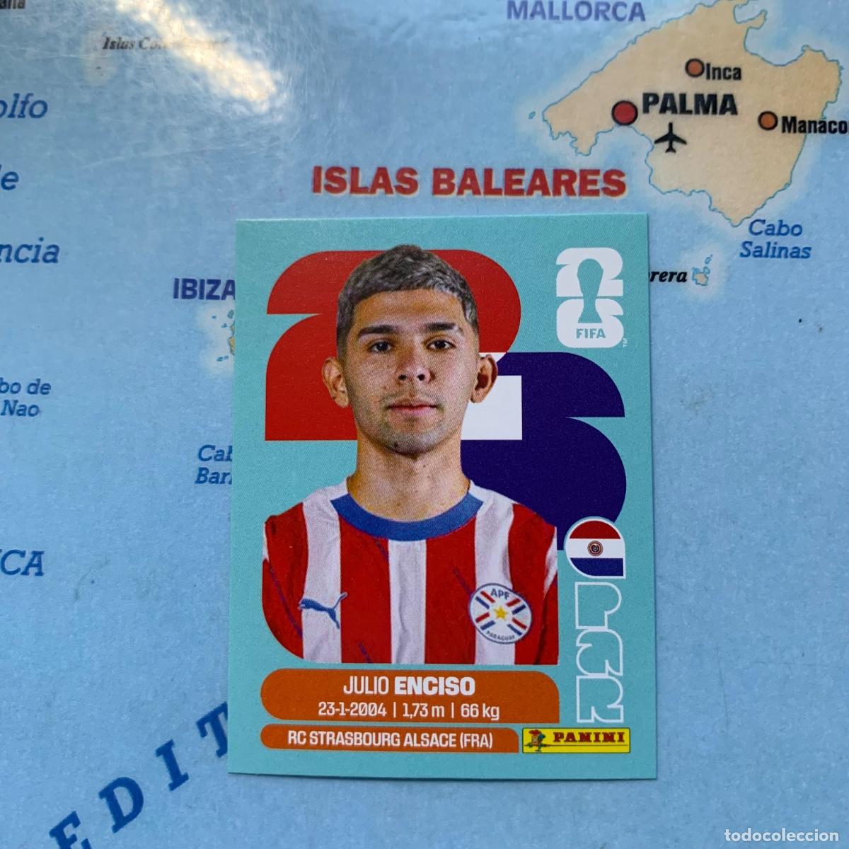 Cromos de F&uacute;tbol: Paraguay n&uacute;mero 15 cromo panini Mundial Fifa World Cup 2026