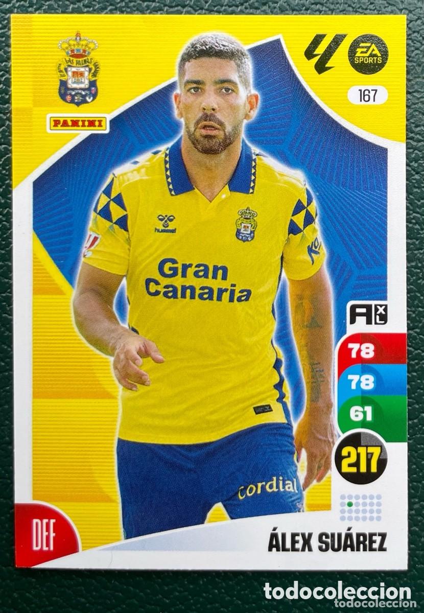 Cromos de F&uacute;tbol: 167 ALEX SUAREZ UD LAS PALMAS FICHAS ALBUM ADRENALYN XL 2024 2025 24 25
