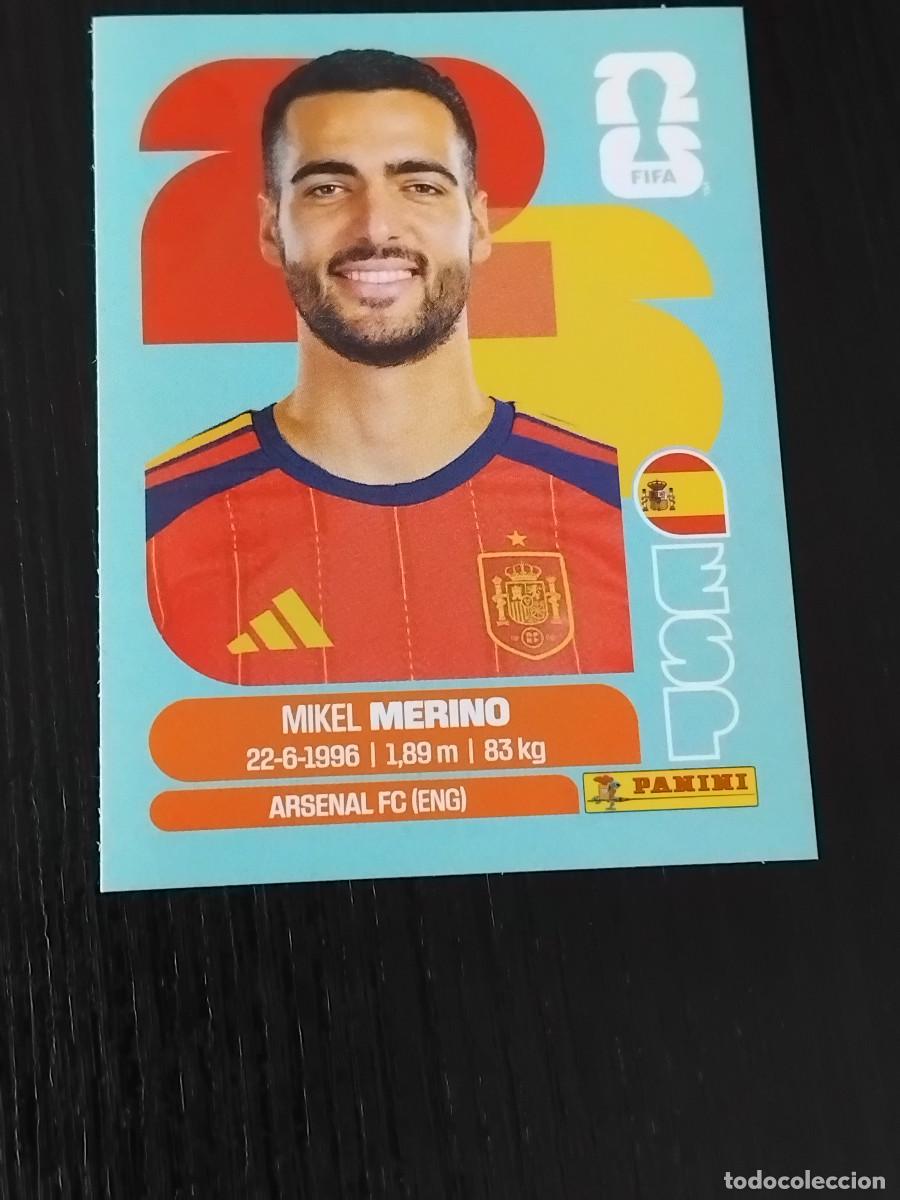 Cromos de F&uacute;tbol: MIKEL MERINO - ESP 14 - ESPA&Ntilde;A - PANINI FIFA WORLD CUP 2026