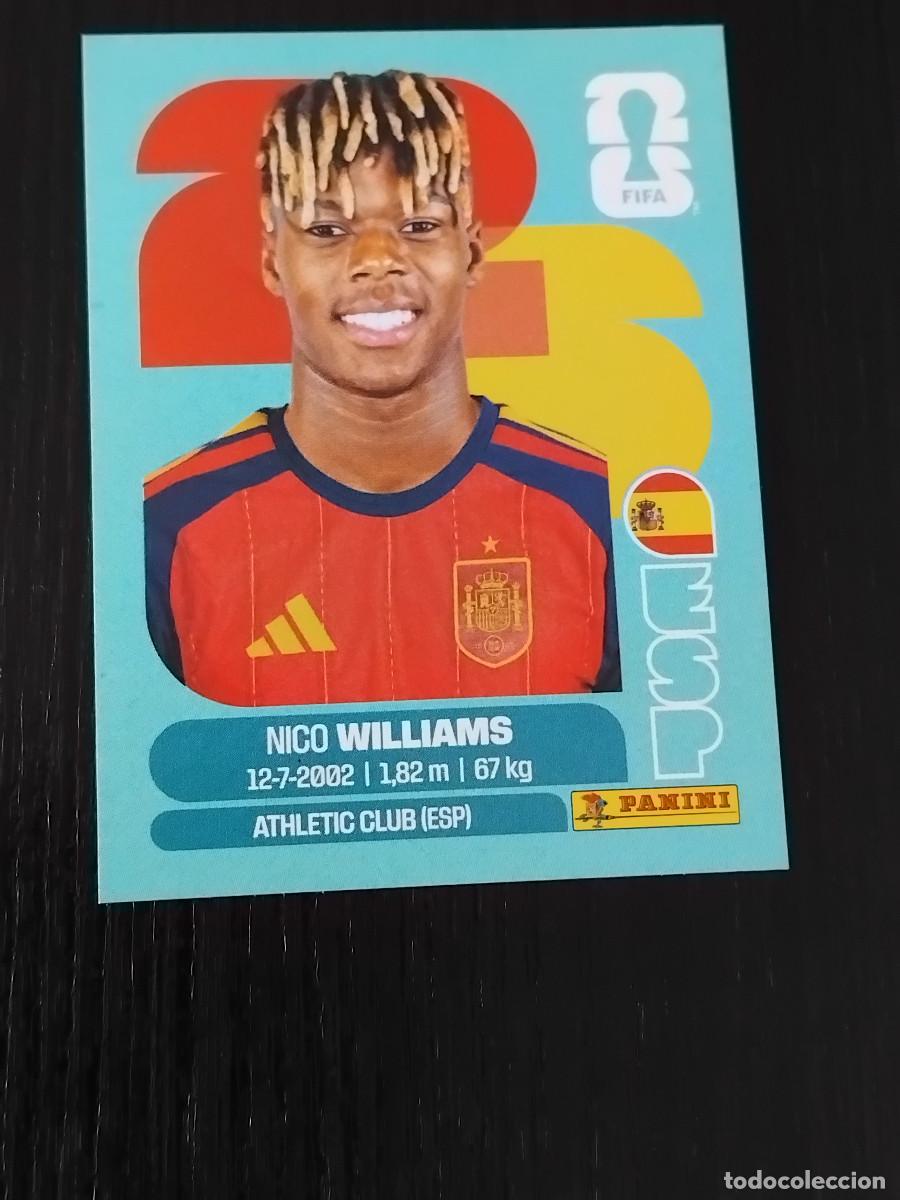 Cromos de F&uacute;tbol: NICO WILLIAMS - ESP 17 - ESPA&Ntilde;A - PANINI FIFA WORLD CUP 2026