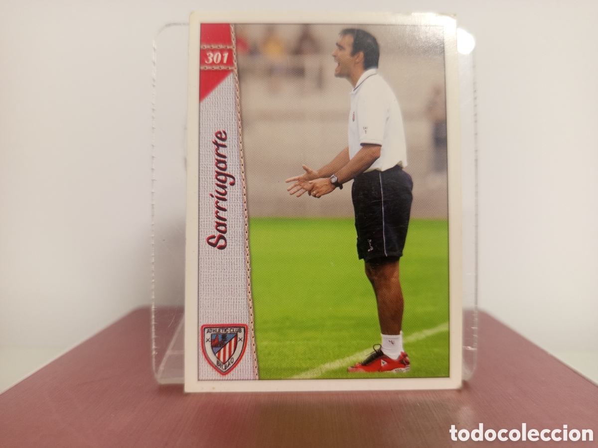 Fu&szlig;ball-Sticker: ❇️ CROMO CARD ⚽ SARRIUGARTE ATHLETIC DE BILBAO 301 LAS FICHAS LIGA 06 07 2006 2007 MUNDICROMO ❇️