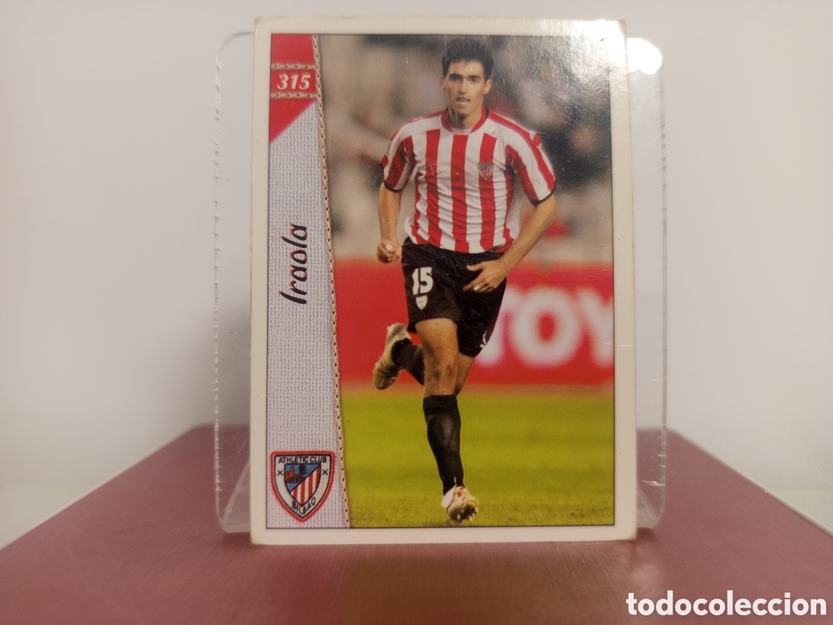 Fu&szlig;ball-Sticker: ❇️ CROMO CARD ⚽ IRAOLA ATHLETIC DE BILBAO 315 LAS FICHAS LIGA 06 07 2006 2007 MUNDICROMO ❇️