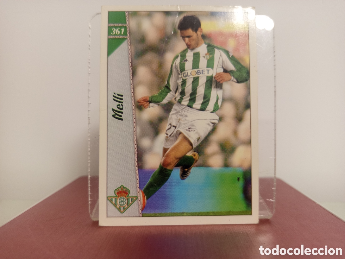 Fu&szlig;ball-Sticker: ❇️ CROMO CARD ⚽ MELLI BETIS 361 LAS FICHAS LIGA 06 07 2006 2007 MUNDICROMO ❇️