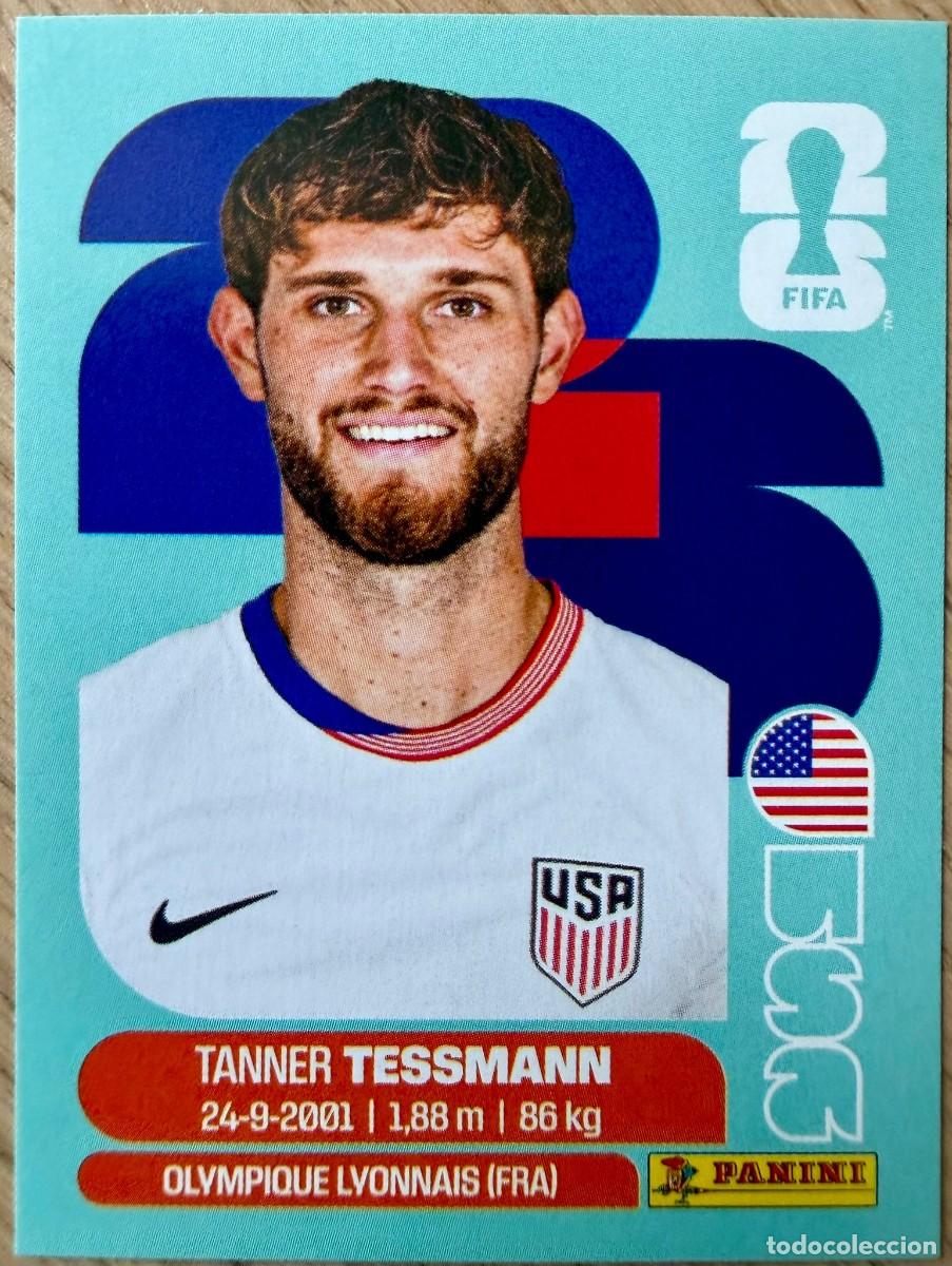 Figurine di Calcio: USA9 USA 9 TESSMANN ESTADOS UNIDOS MUNDIAL FIFA WORLD CUP 2026 26 STICKER CROMO PANINI SIN PEGAR