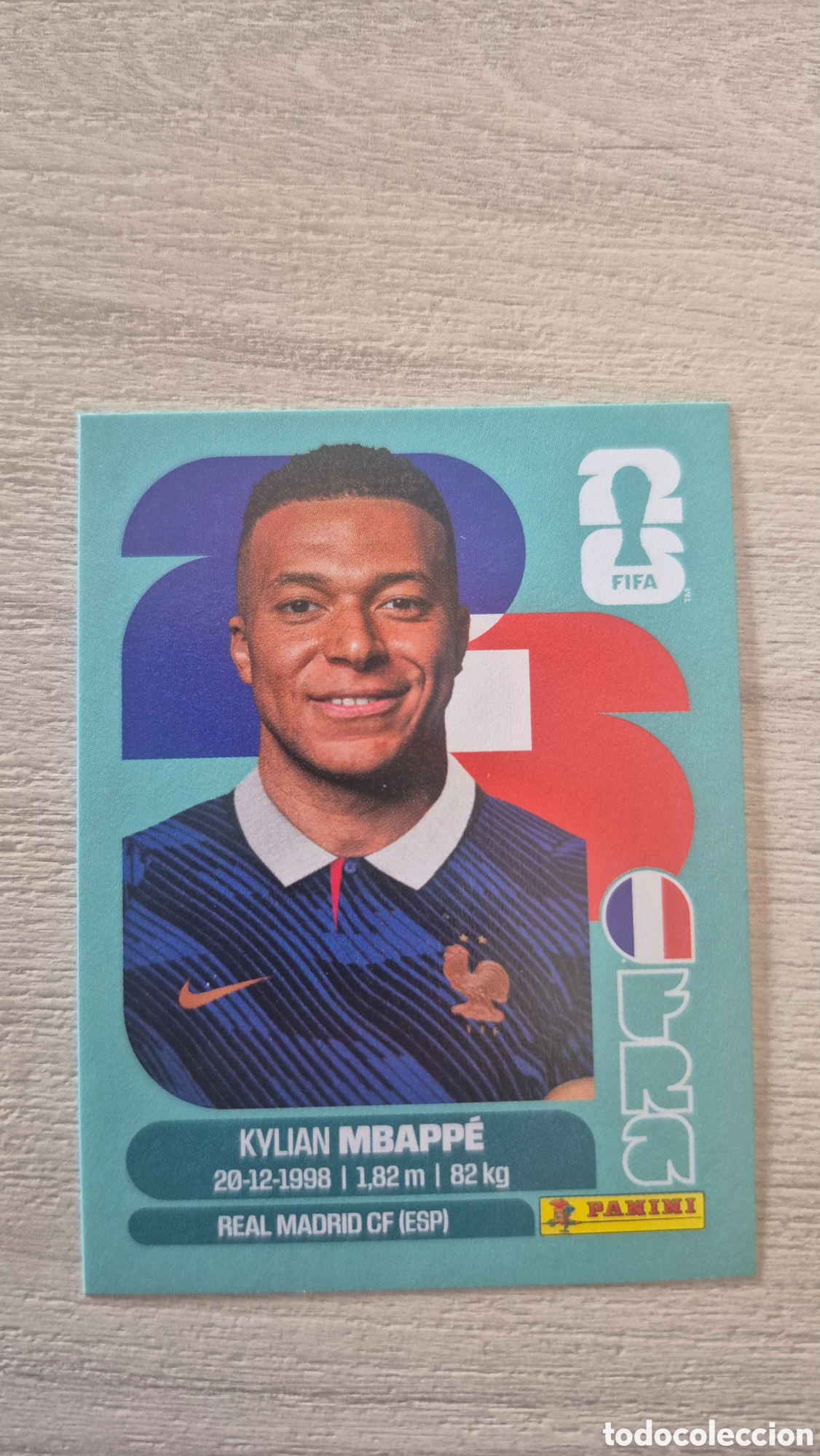 Cromos de F&uacute;tbol: FRA20 Mbappe FIFA World Cup 2026