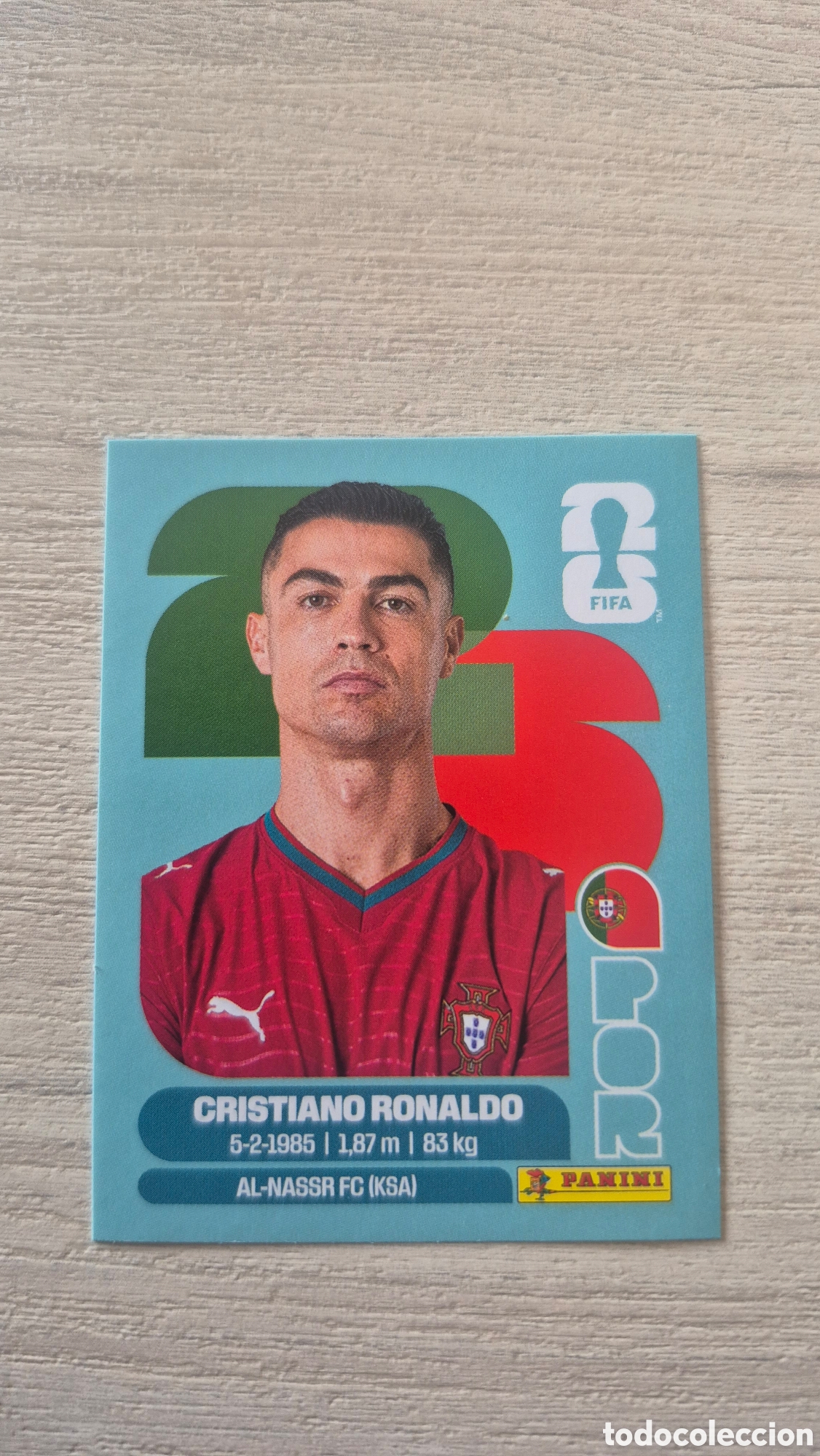 Cromos de F&uacute;tbol: POR15 Cristiano Ronaldo FIFA World Cup 2026