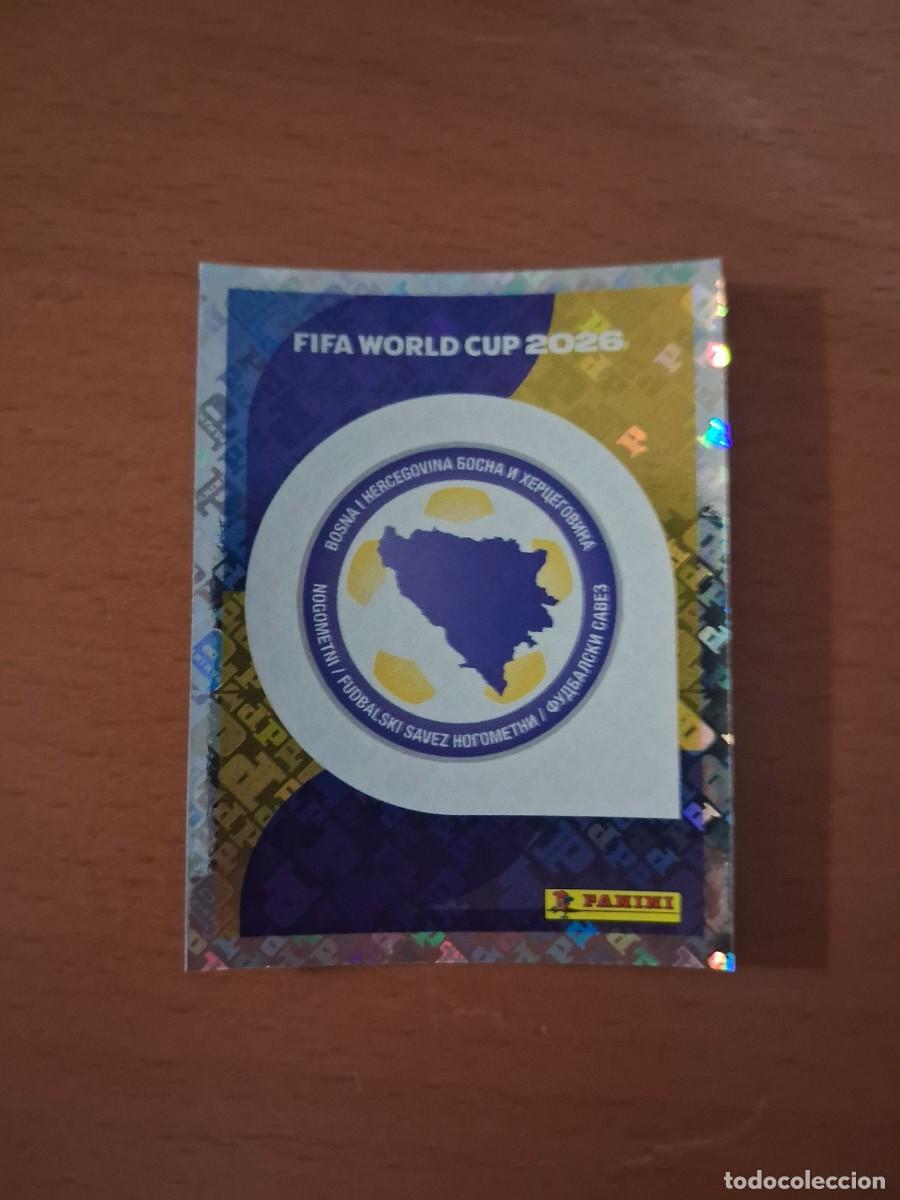 Cromos de F&uacute;tbol: Fifa World Cup 26 Mundial 2026 BIH 1 Bosnia i Herzegovina Escudo Logo
