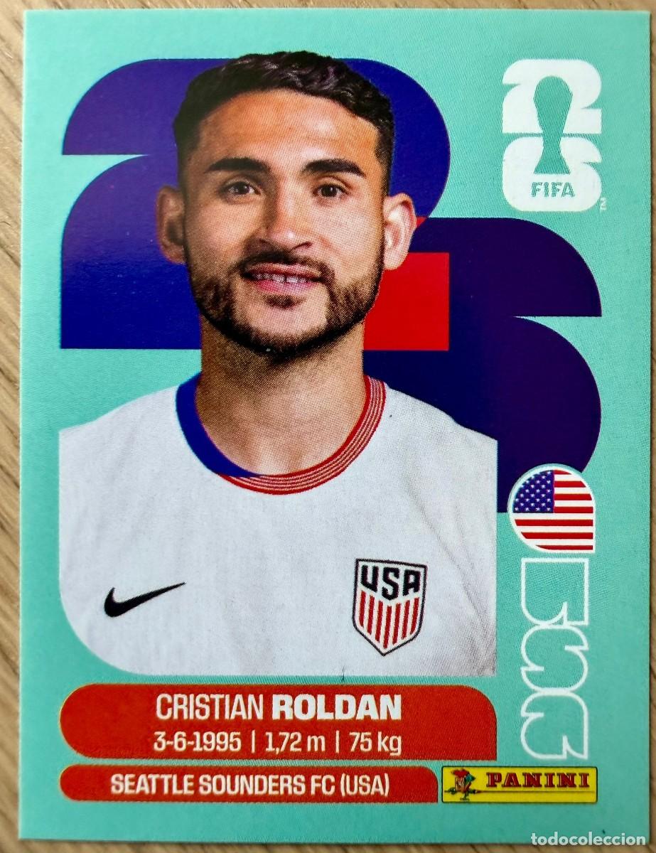 Cromos de F&uacute;tbol: USA11 USA 11 ROLDAN ESTADOS UNIDOS MUNDIAL FIFA WORLD CUP 2026 26 STICKER CROMO PANINI SIN PEGAR