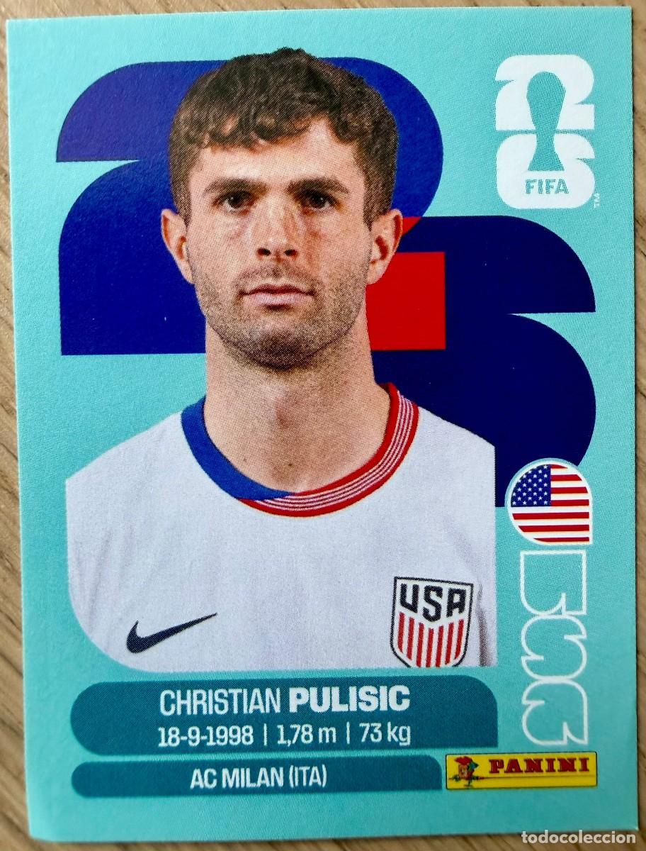 Cromos de F&uacute;tbol: USA16 USA 16 PUSILIC ESTADOS UNIDOS MUNDIAL FIFA WORLD CUP 2026 26 STICKER CROMO PANINI SIN PEGAR