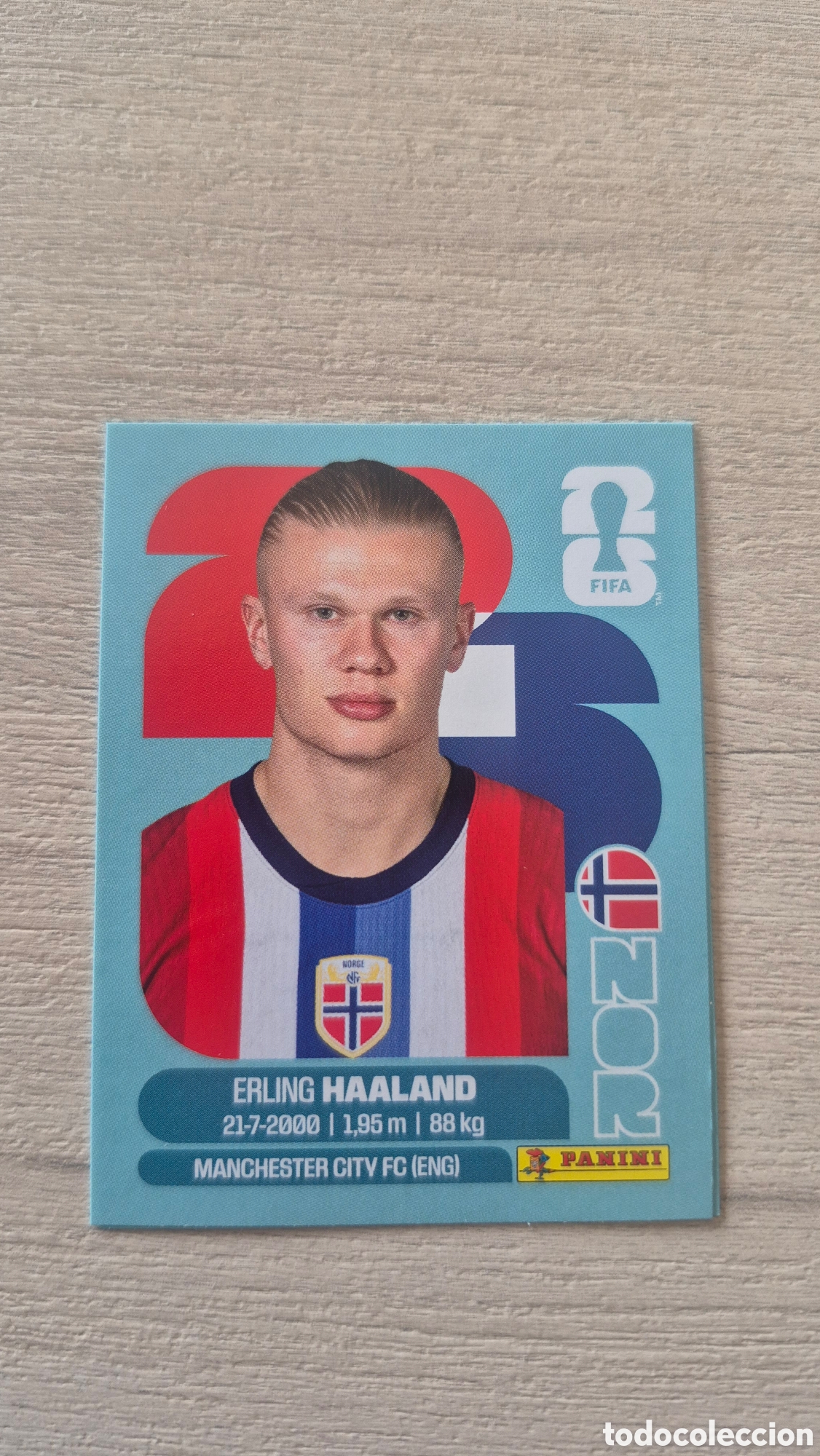 Cromos de F&uacute;tbol: NOR15 Haaland FIFA World Cup 2026
