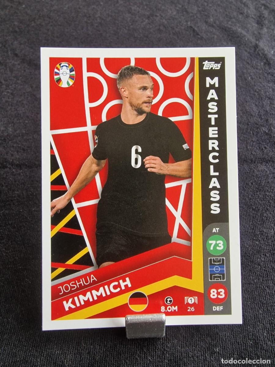 Cromos de F&uacute;tbol: Joshua Kimmich 25 - EURO 2024 Lidl Match Attax
