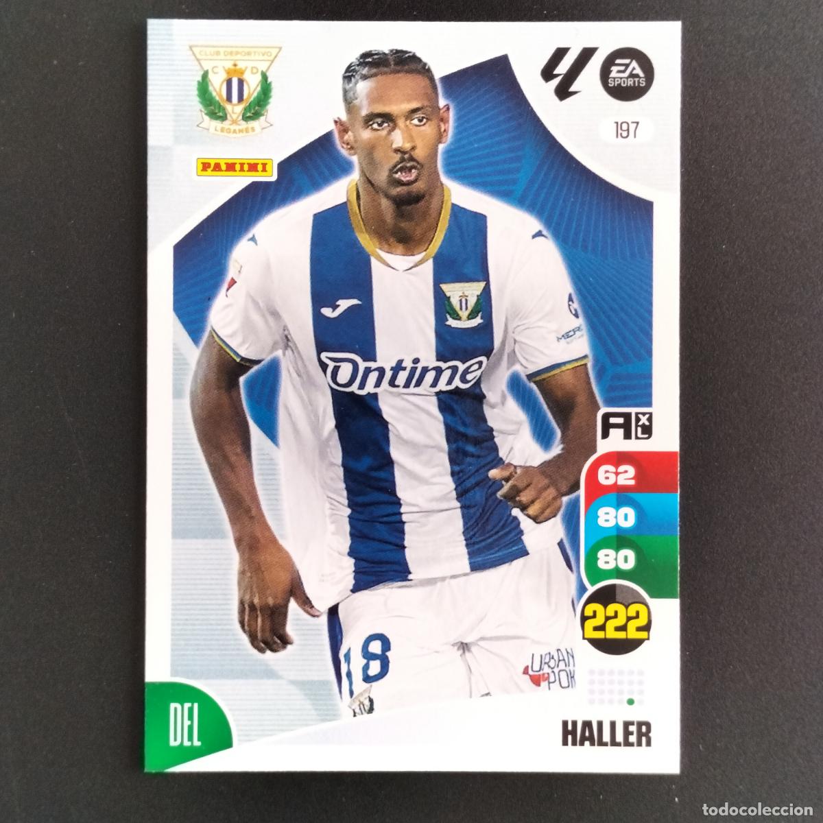 Cromos de F&uacute;tbol: 197 HALLER CD LEGANES CROMOS ADRENALYN XL LALIGA CARD 2024 2025 24 25 PANINI
