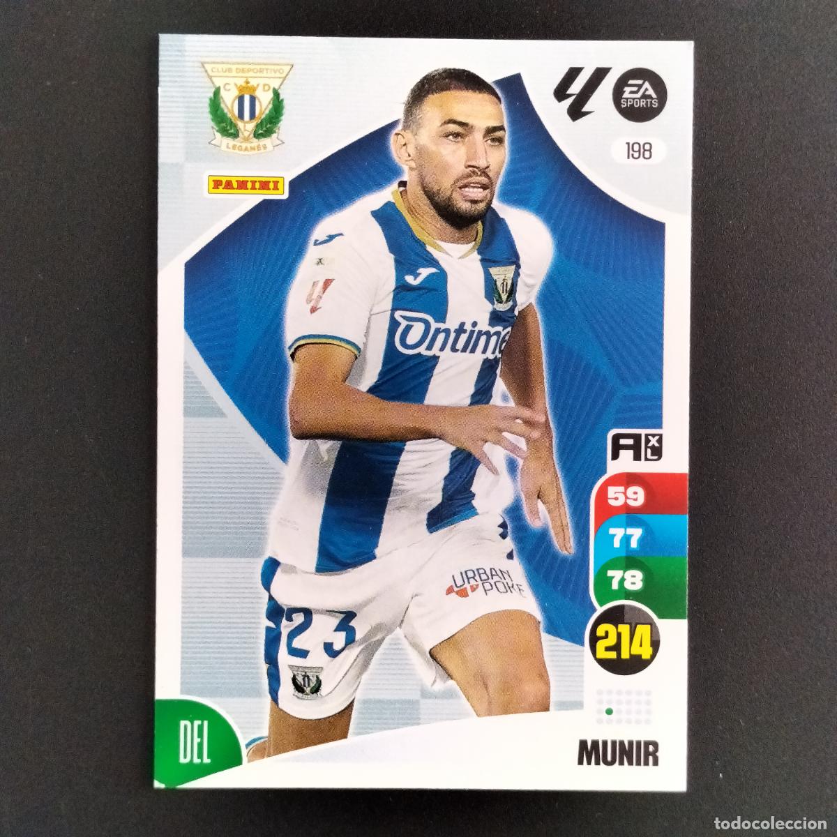 Cromos de F&uacute;tbol: 198 MUNIR CD LEGANES CROMOS ADRENALYN XL LALIGA CARD 2024 2025 24 25 PANINI