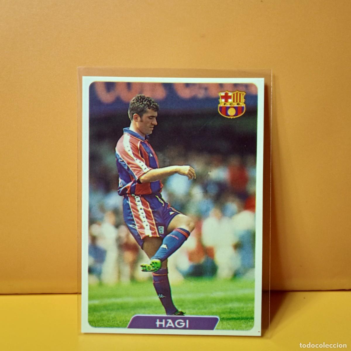 Cromos de F&uacute;tbol: MUNDICROMO 1995 1996 95 96 F.C BARFCELONA HAGI 70