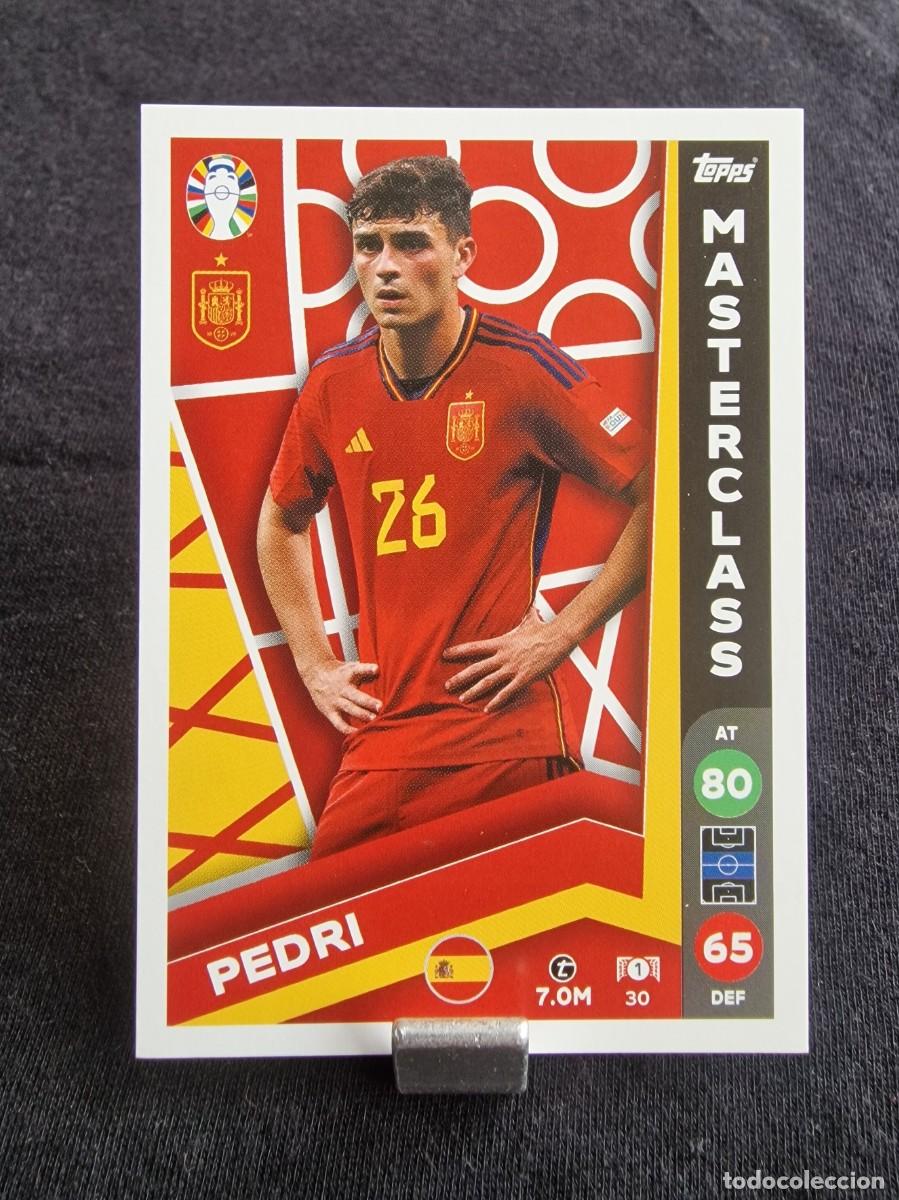 Cromos de F&uacute;tbol: Pedri 30 - EURO 2024 Lidl Match Attax