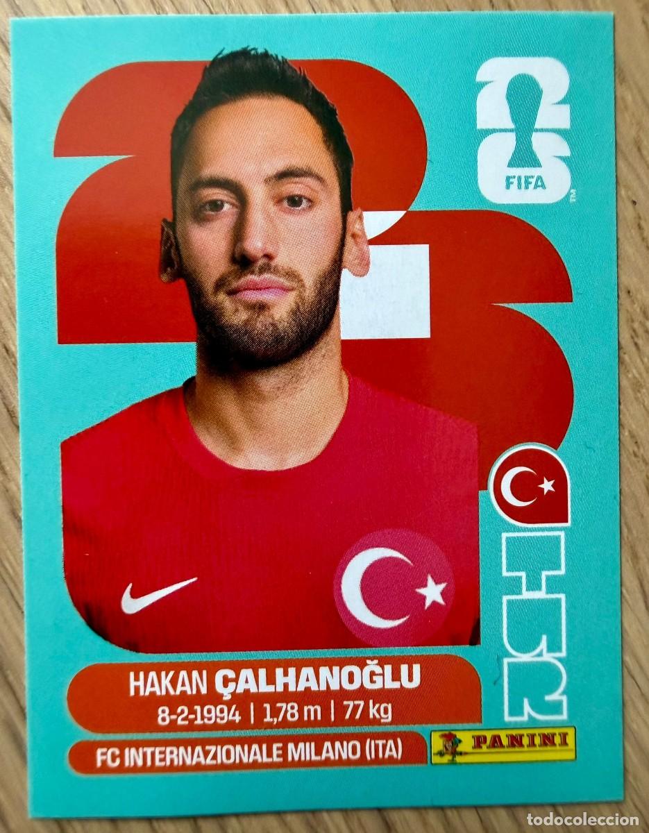 Fu&szlig;ball-Sticker: TUR11 TUR 11 CALHANOGLU TURQUIA MUNDIAL FIFA WORLD CUP 2026 26 STICKER CROMO PANINI SIN PEGAR